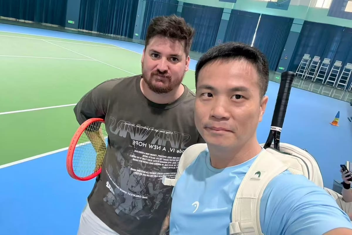 Christian Martínez dirigirá una academia de tenis en Wuxi, China